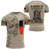 Vintage Retro T Shirt Deutschland Germany Eagle 3D Print MMA Kick Boxing Muay Thai National Flag Unisex Men Women Short Sleeve Quick Dry Streetwear