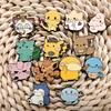 Cartoon Pokemon Monster Brooches: Charmander, Pikachu & Squirtle Pins