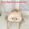 Cat Plush Water Bucket Bag With Soft Material For Casual Daily Use