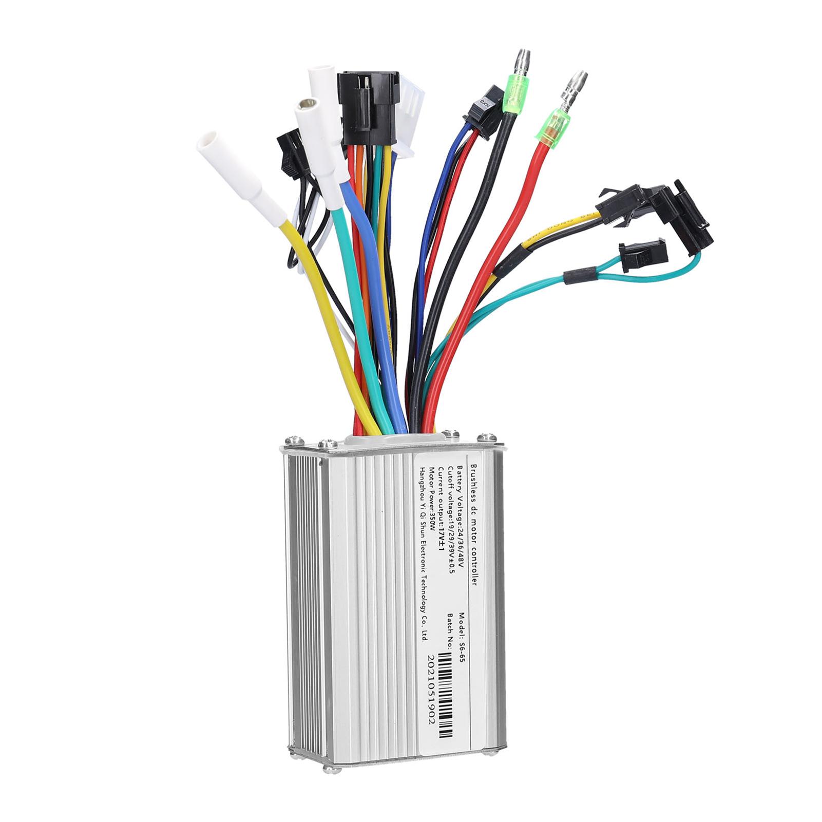 

Motor Brushless Controller with Rainproof LCD Display Control Panel 24V 48V 350W Brushless Motor Controller Kit for разноцветный