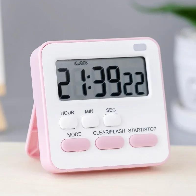 Digital Display Cooking Alarm Clock Kitchen Timer Sleep Stopwatch Clock House Countdown Kids Student Studying Time Manager3