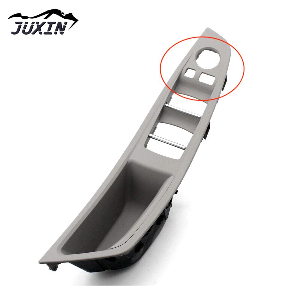 Innere Tür Panel Griff Pull Trim Set Fenster Schalter Armlehne Scheibe Fit Für BMW 5 Series F10 F11 Grau 51417225873