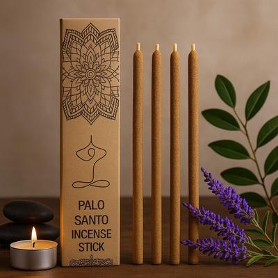 Incensos Palo Santo Chips Grandes Chipre Pacote com 4