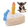 Hunde-Kau-Plüsch-Kuchenspielzeug, Quietschkuchen Squeeze Chew Plüsch, Geburtstagskuchen Für Hunde, Realistisches Innenraumspielzeug