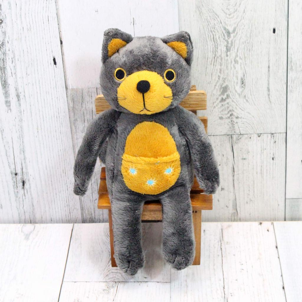 Shinada Pocket Ket Cat OR (S) 10 x 5 x 24.5 cm Plush Toy Animal Goods PKTC-0120DR