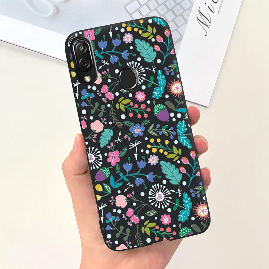 Für ZTE Blade V10 Vita 2019 Hülle Mode Blume Astronaut Silikon Stoßfester Bumper Für ZTE Blade V10 V 10 BladeV10 Vita Fundas