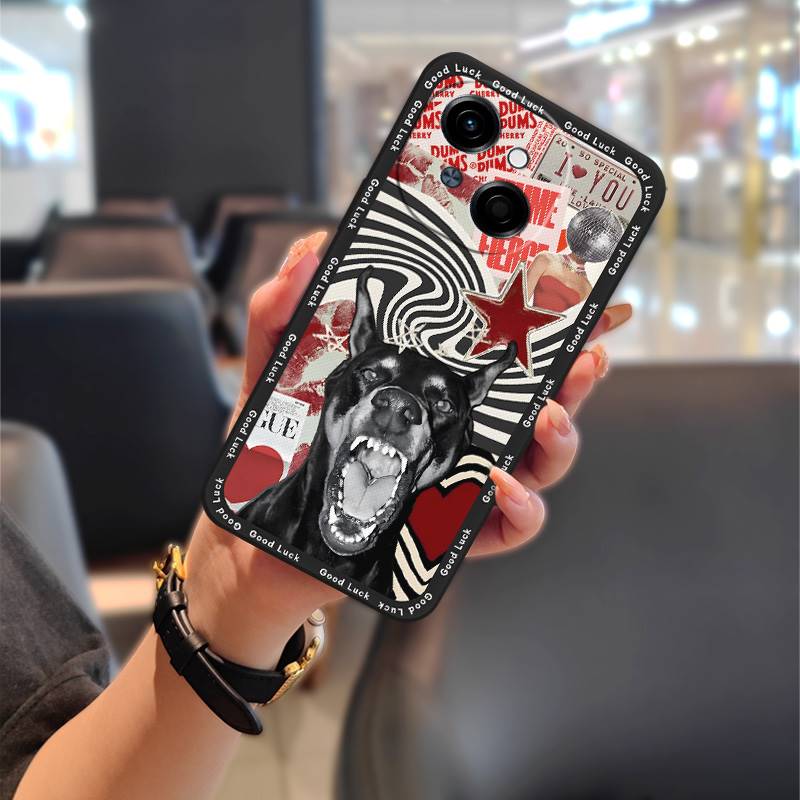 Protective Dirt-resistant Phone Case For Tecno POP9 4G/Spark GO 1/GO1S/KL4 Shockproof Fashion Design Cartoon TPU Cute