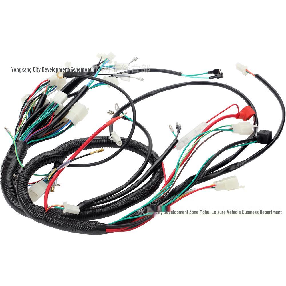 European Standard ATV Four-Wheel Beach Car 125-250CC Full Wiring Harness with Steering Function Beach Car