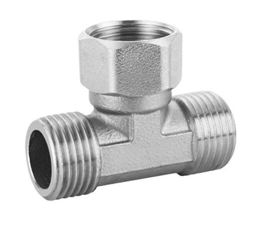 1/2" 3/4" 1" BSPT Female Male Elbow 90 Degree Tee 3 Ways Union Socket Rotated Connector Coupler 304 Stainless Steel
