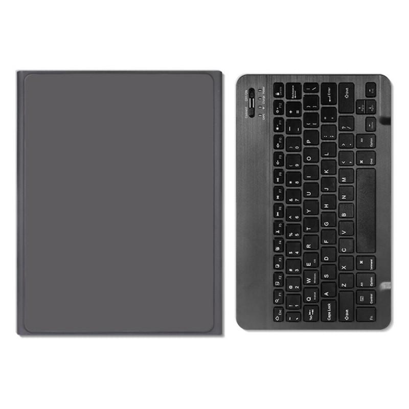 IPad 10th 11th Gen Case With Keyboard Folio TPU Protective Cover Pen Slot Stand Function Sleep/Wake Anti-Fingerprint