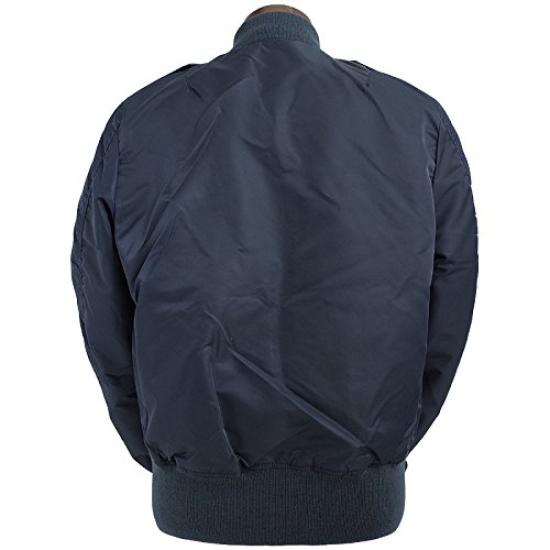YMCLKY Original Flight Jacket 7448E Model S Black L-2B