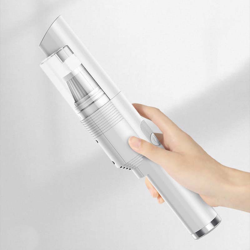 Kablosuz Elektrikli Süpürge Güçlü İç Mekan Temizliği Yüksek Güç Kompakt Uzun Ömürlü Pil Ömrü Akarların ve Saçların Sessizce Giderilmesi Emme