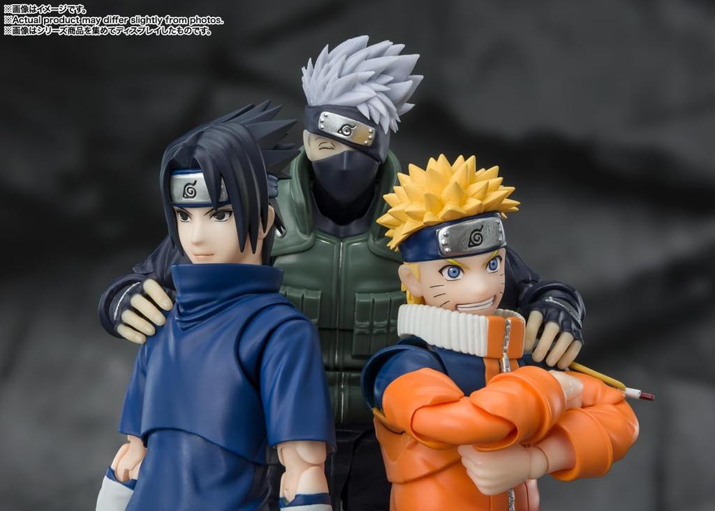 TAMASHII NATIONS NARUTO Uchiha Sasuke Genius Ninja mit Uchiha-Blut, 135 mm, bemalte bewegliche Figur, BAS64937, SHFiguarts – ca.. ABS und PVC