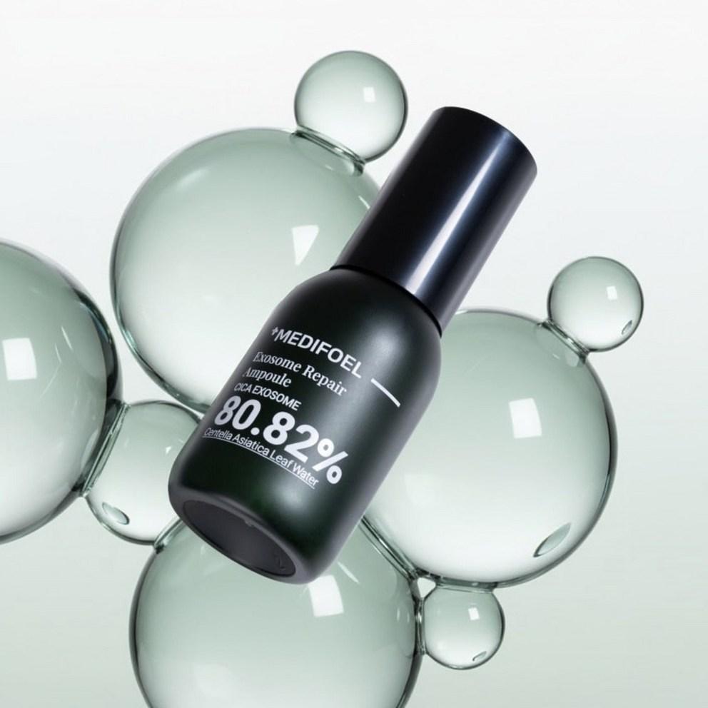 MEDIFOEL Exosome Ampoule Hyaluronic Acid Moisturizing Calming Cica Pore Tightening Serum, 50ml