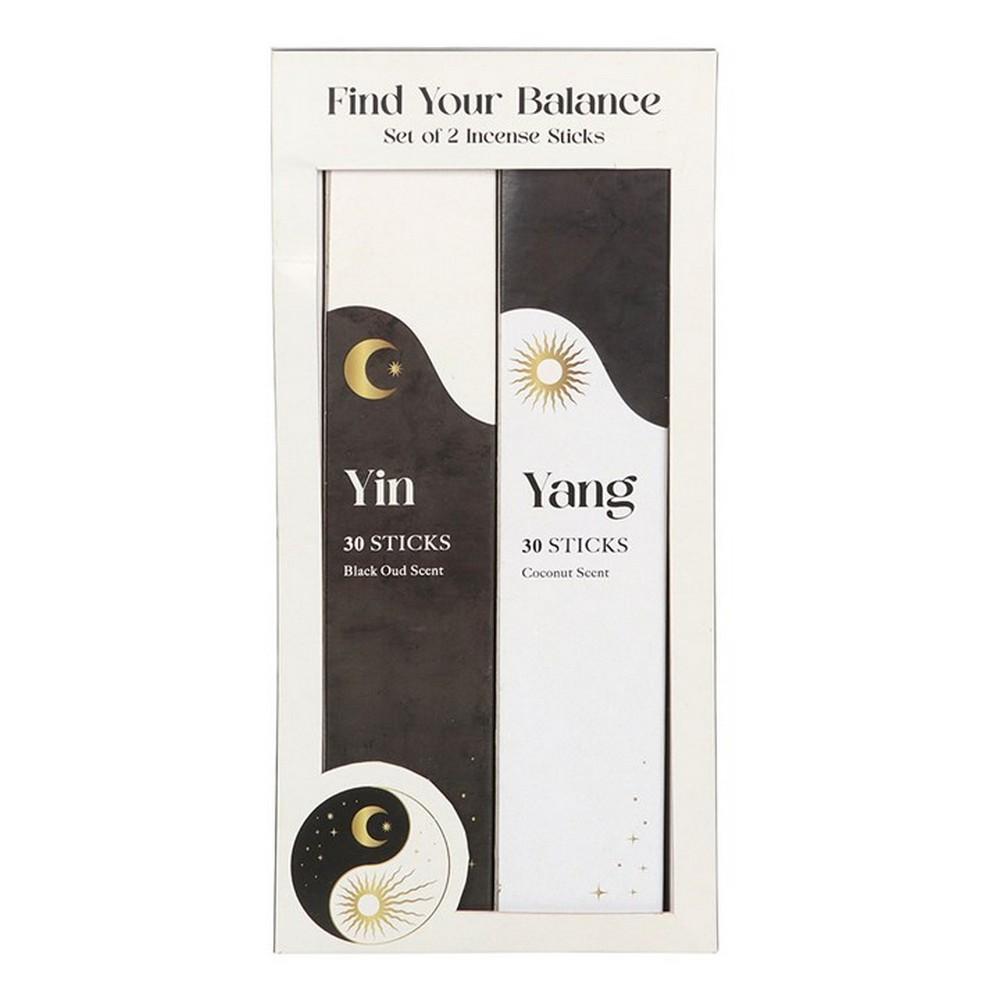 Something Different Yin Yang Incense Sticks Set (Pack of 60)