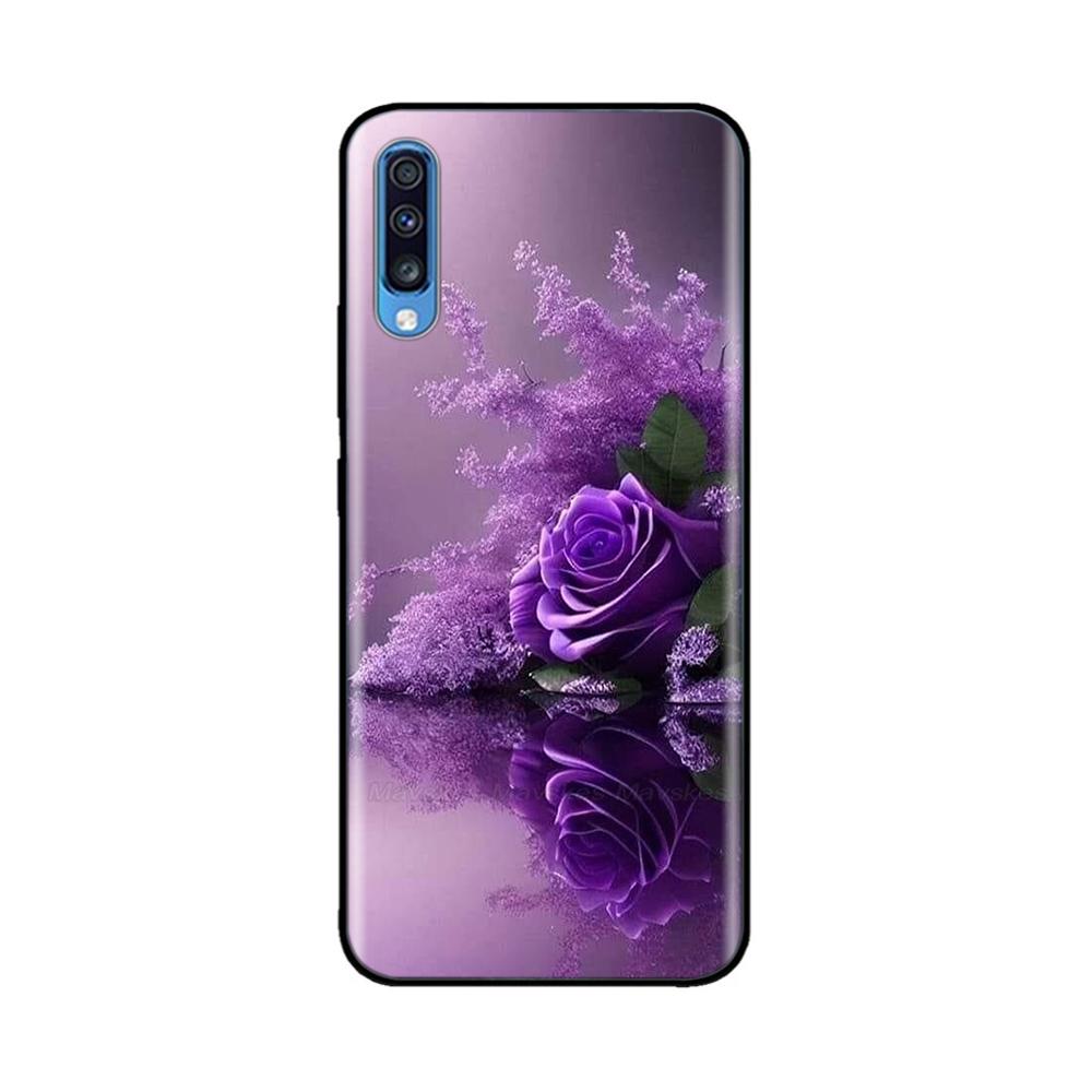 Cover For Samsung Galaxy A70 Soft Smooth Liquid Silicone Full Protection Anti Choc Bumper For Samsung A70 Case A 70 A705F Fundas