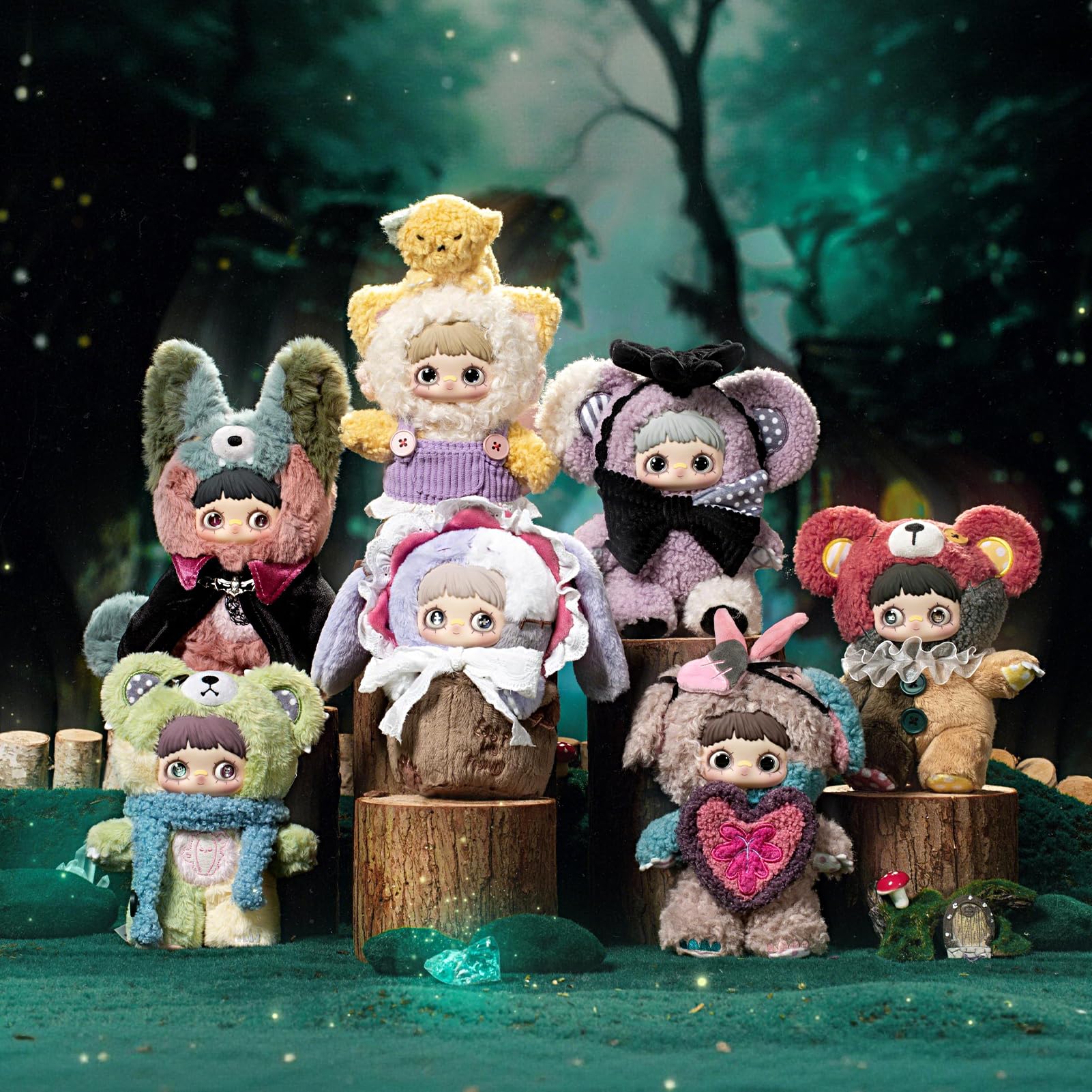 

TOP TOY x Серия MayMei Плюшевый Подвеска Слепой Куб Фигурка Оригинальный Персонаж