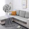 Velvet Sofa Seat Covers Plush L-Shaped Sofa Cushion Covers Elastic Slipcover All-Inclusive Couch Sofa Cover For Home Dining Room