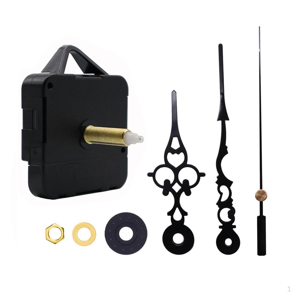 DIY Wall Clock Movement Mechanism Battery Operated Silent Sweep for Clocks Marble