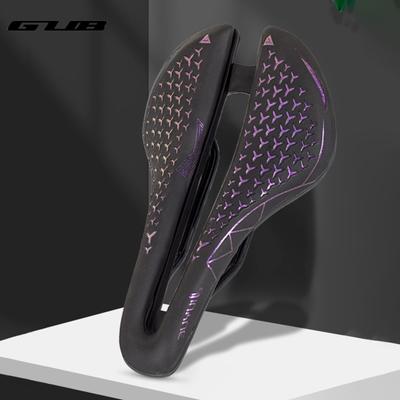 Sadel Ihålig Andas Ergonomisk design Anti-halk Starkt stöd Bekväm Sit Svamp MTB Road Cykel Sadel Cykelförråd