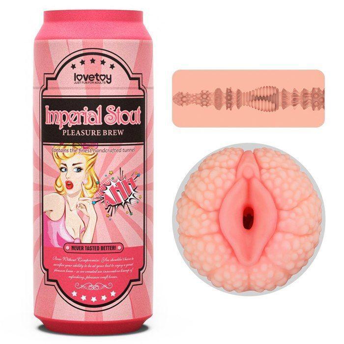 Masturbateur - Lovetoy - PLEASURE BREW IMPERIAL STOUT - Vibrant - Rose - Flexible