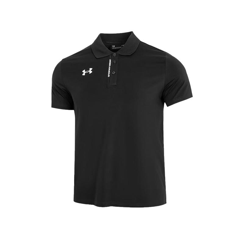 Under Armour Polo Shirt Men s Black 22500513-001 S