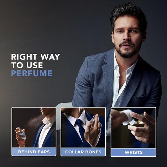 Carlton London Men Rebel Eau Da Parfum - 50ml I Modern & Masculine I Premium Long Lasting Luxury Fragrance for Men Boys Dad Aromatic Blend of Jasmine