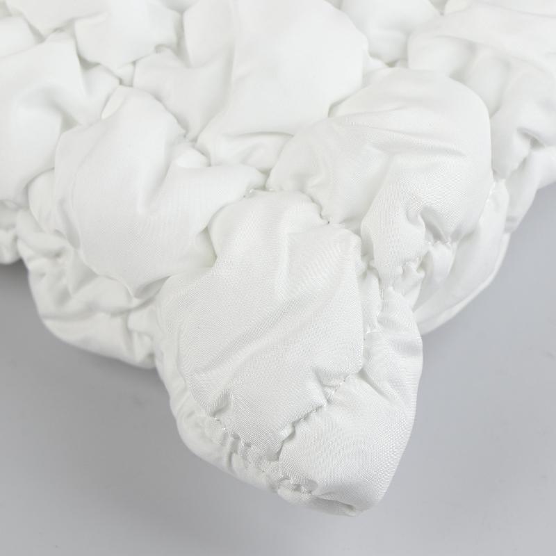 1Pcs Mini Cosmetic Pouch Cloud Waist Pack Lightweight Solid Secure Button Closure With Decorative Coin Purse And Headphone Bag