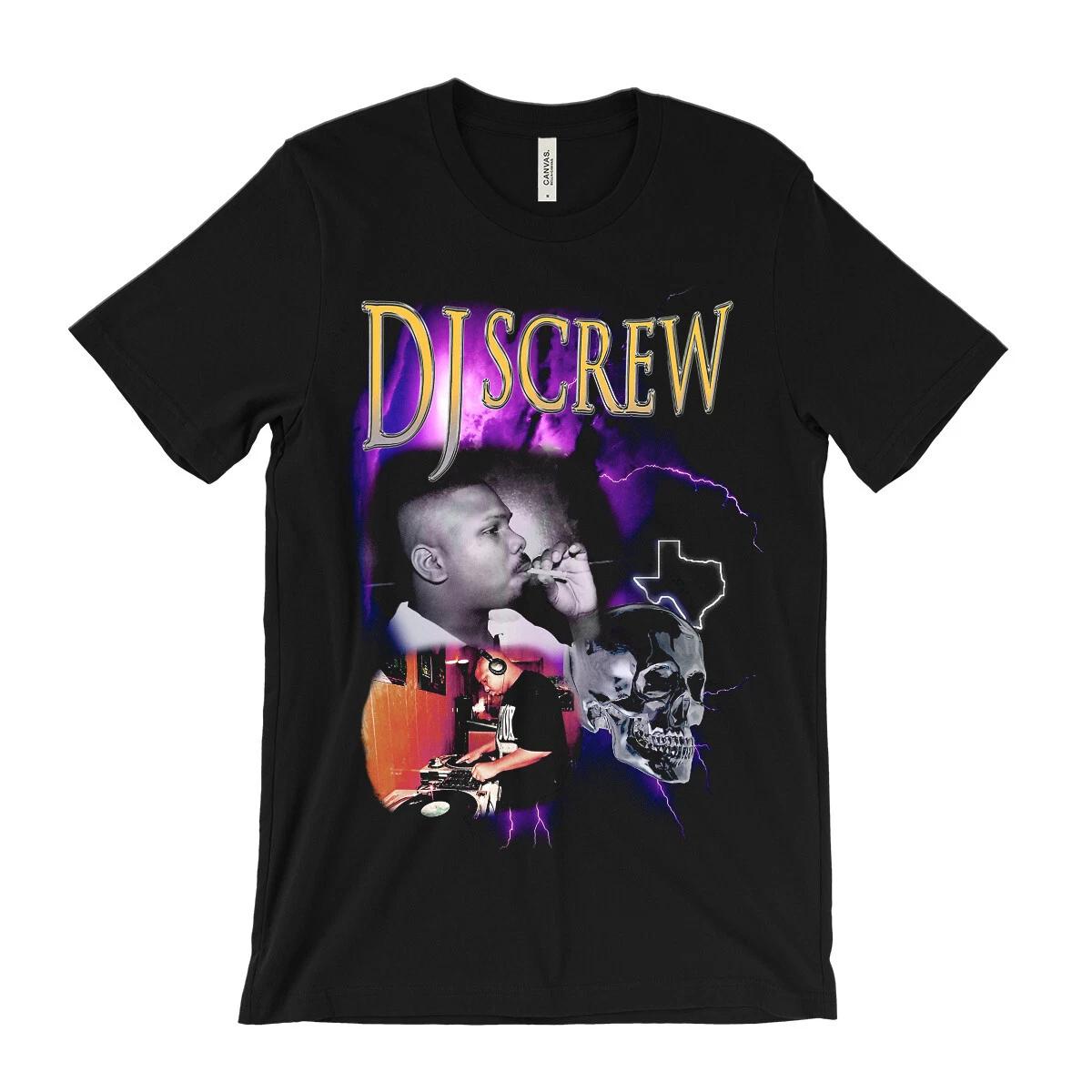 DJ Screw T-shirt - Chopped and Screwed - Houston Rap - Screwed Up Click - UGK 3XL