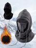 1 Stück integrierte winterfeste Vollgesichtsmaske für Elektromotorrad Radfahren Hals Kopfschutz Mützen für Damen Herren Haube