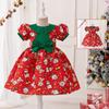 Summer Wedding Flower Girls Dress Toddler Baptism 7st Birthday Dress Baby Girl Clothes Princess Wedding Party Kids Costume