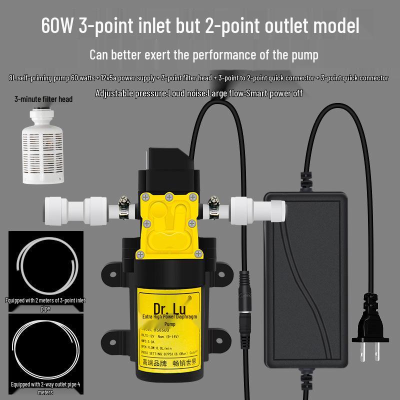 Automatic Self-Priming Water Pump Booster & Purifier System