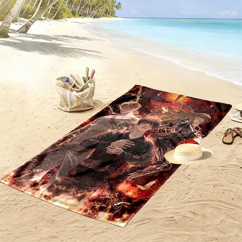 Omniscient Reader's Viewpoint 2D Flat Print Beach Towel, Large Soft Quick Dry Towel for Beach Camping Swimming.NSTJ0928324