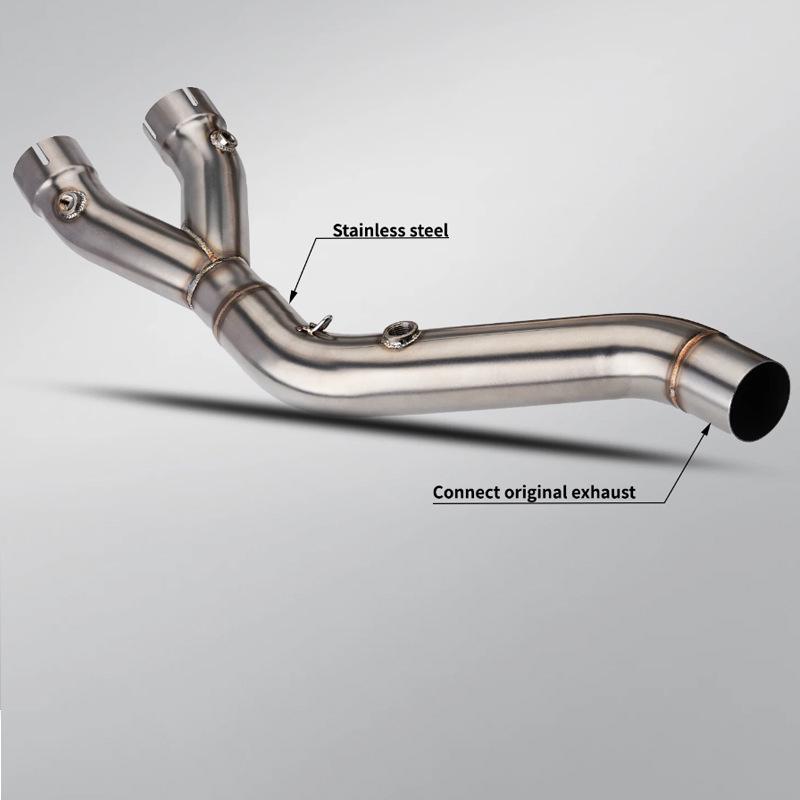 

Yamaha R1/MT10 2015-2024 Motorcycle Stainless Steel Exhaust Mid-Pipe