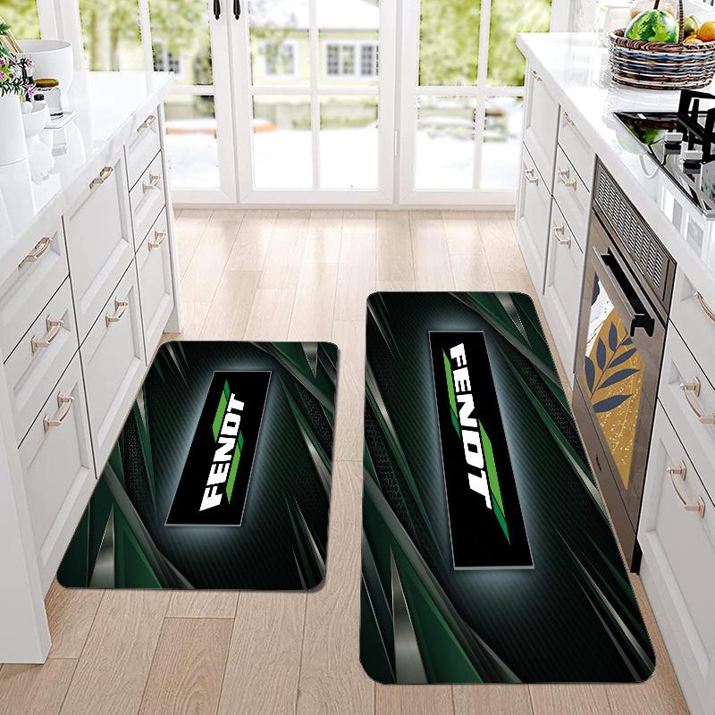 Fendt Flannel Area Rug Soft Kitchen Floor Mat Non Slip Carpet Room Decor