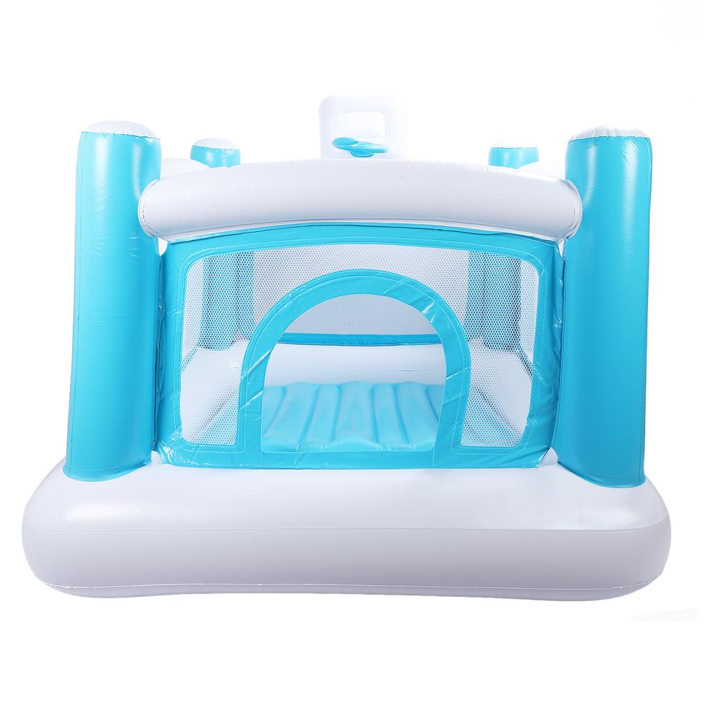 Bounce House Thickened PVC Inflatable Bouncy Castle with Detachable Mat for Indoor Outdoor