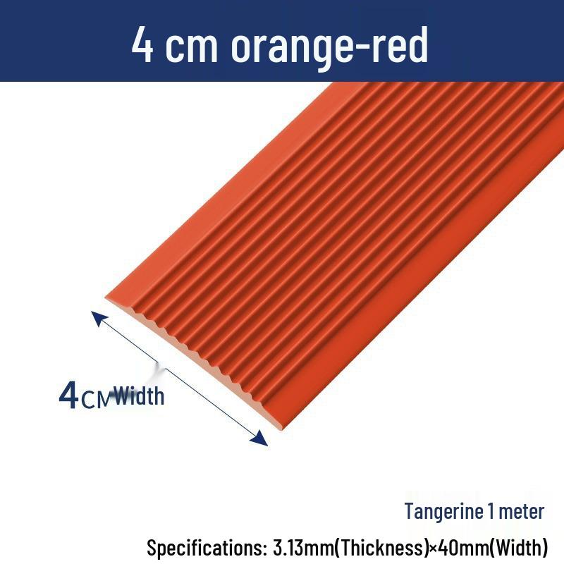 Samoprzylepna listwa krawędziowa ze antypoślizgowego PVC na stopnie schodów dla przedszkoli