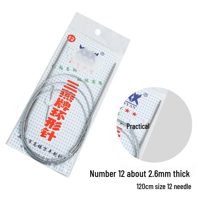 Sanyan Stainless Steel Circular Knitting and Crochet Needles Set