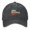 2026 Legend Since November 1997 Retro Vintage Baseball Cap Funny Hat Anime Wild Ball Hat Boy Women's