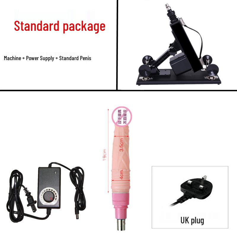 Vibrador Telescópico Automático Femenino - Juguete Sexual Realista para Adultos
