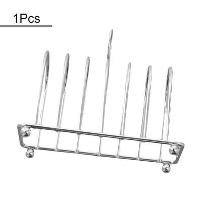 High Quality Kitchen Tool Bread Rack Bread Holder With 6 Slots 1 Pc 14.5*8*7.8cm Erving Dining Stand For Home/restaurant