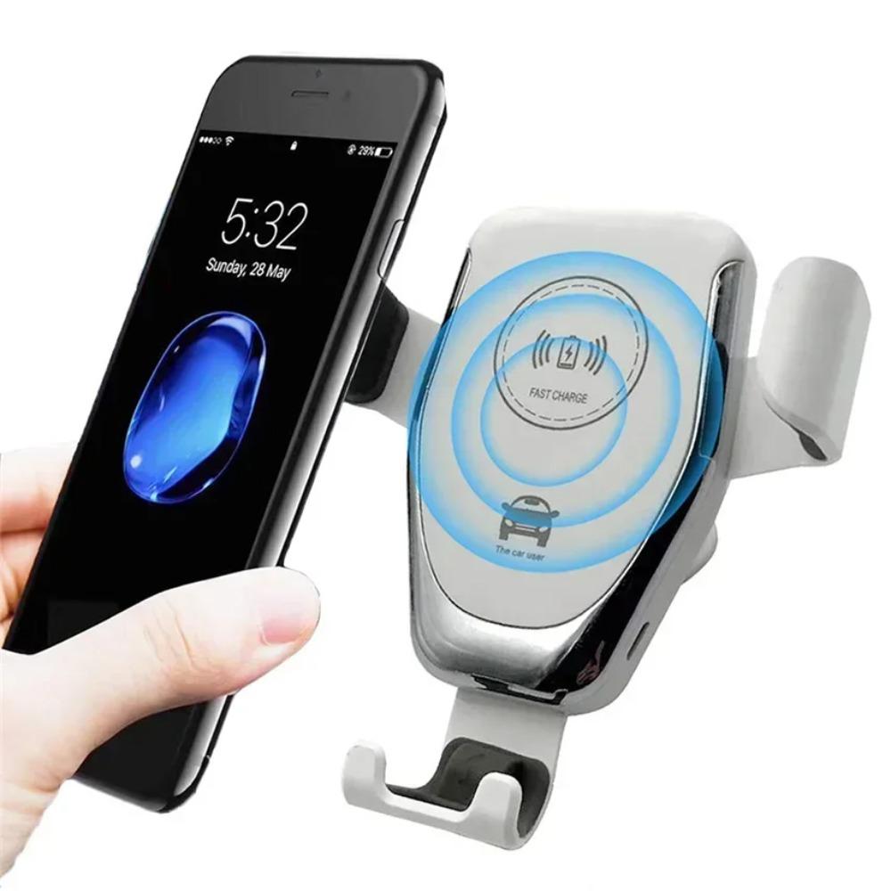 Wireless Charging Phone Car Holder Charger for IPhone 17 16 15 14 13 12 Pro Max XR Samsung Xiaomi Fast Car Wireless Chargers
