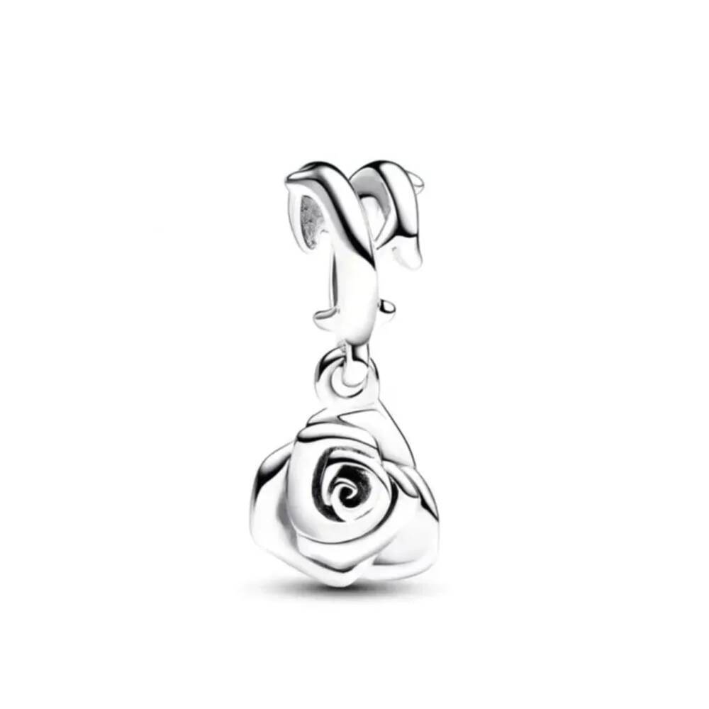 Sier, Rose, Elephant, Bead, Bicycle, Monkey Pendant Suitable For European Original Bracelet DIY Charm Exquisite Jewelry