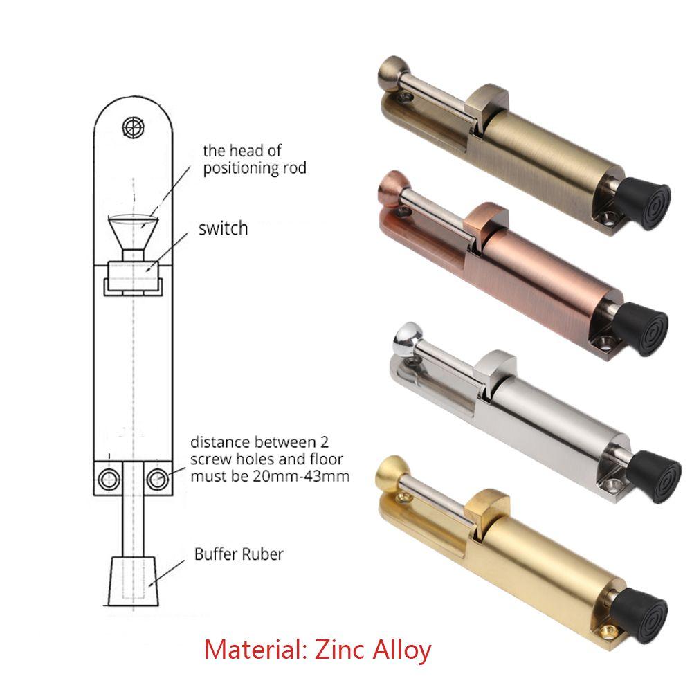 Hardware Home Foot-operated Step-On Rubber Noiseless Catch Door Buffer Kick Down Door Stopper Stop Holder