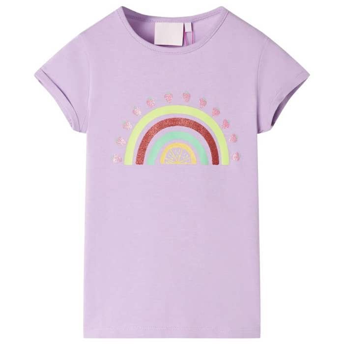 T-shirt pour enfants lilas 92/104/116/128/140