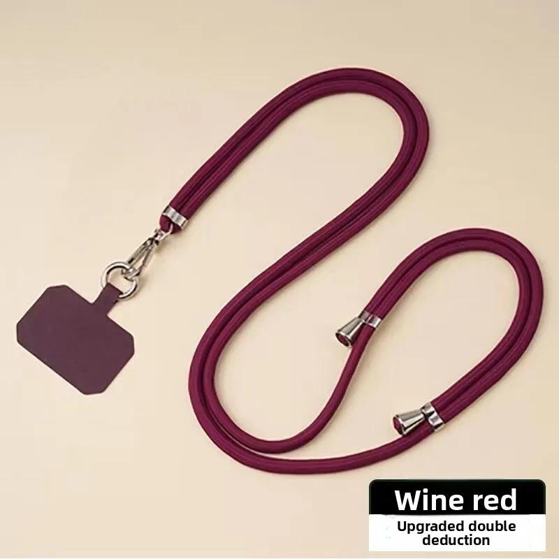 Adjustable Lanyard Stretchy Neck Strap Fashionable Detachable Neck Shoulder Phone Crossbody Phone Holder Smartphones Universal