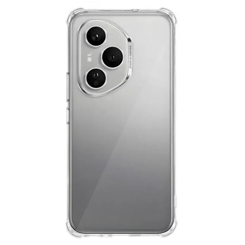 For Honor 400 Pro 5G (Global) TPU Case WANLONFENG WL3 Series 1.5mm Phone Cover with 2Pcs Tempered Glass Films