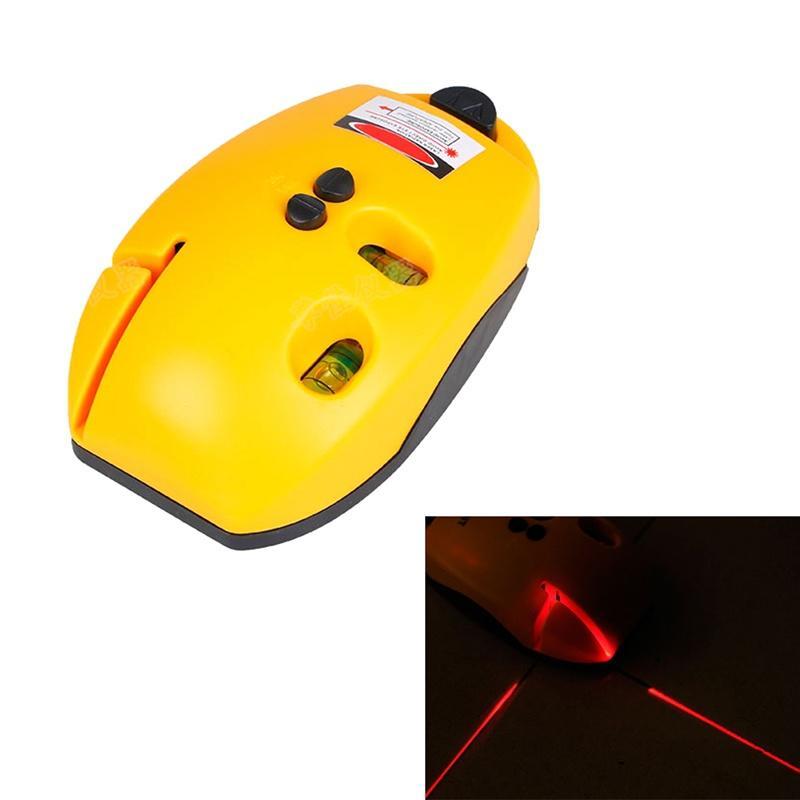 2-Line Laser Level Meter Mouse Type Right-angle Level Marking Device Rectangular Marker TT-SL2