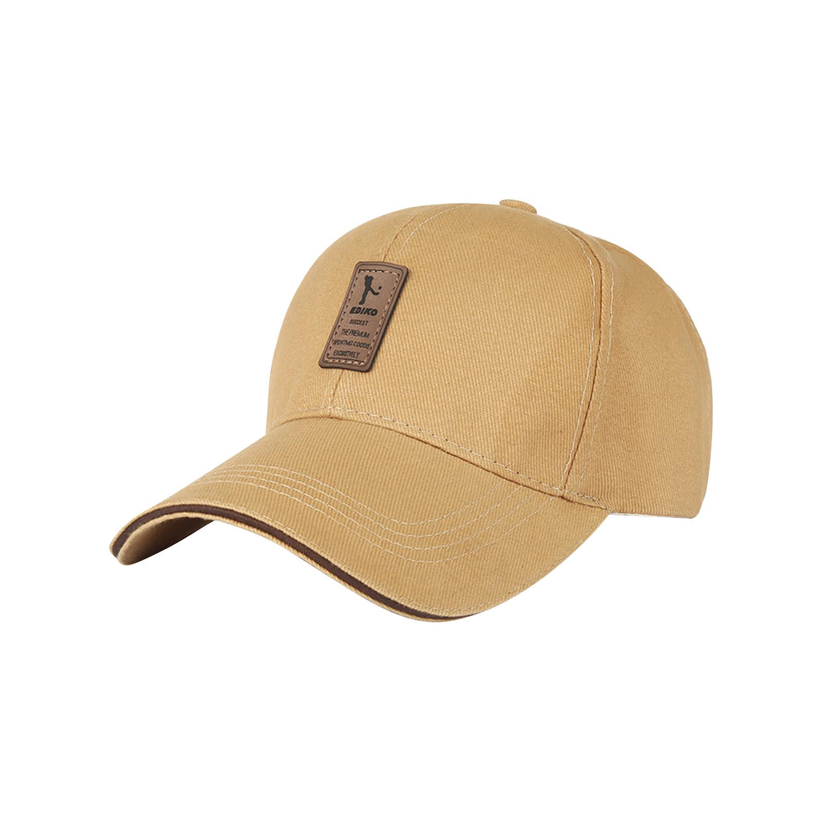 

Модная женская и мужская регулируемая бейсболка Colorblock Hat Hat Shade One Size хаки