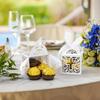 White Crosses Embellished Party Favors Boxes White Paper Treat Boxes with Hollow Crosses for Wedding and Christmas Gifts